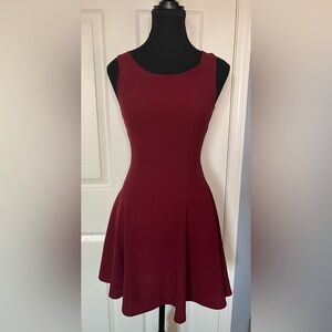 H&M Burgundy Red Tank Dress Size 4